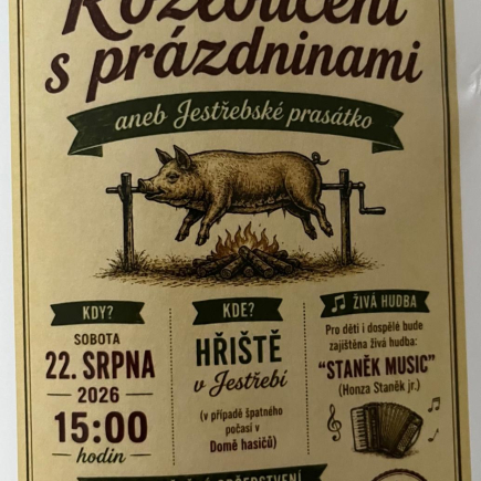 Rozloučení s prázdninami 2026