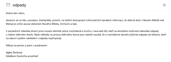 nový článek